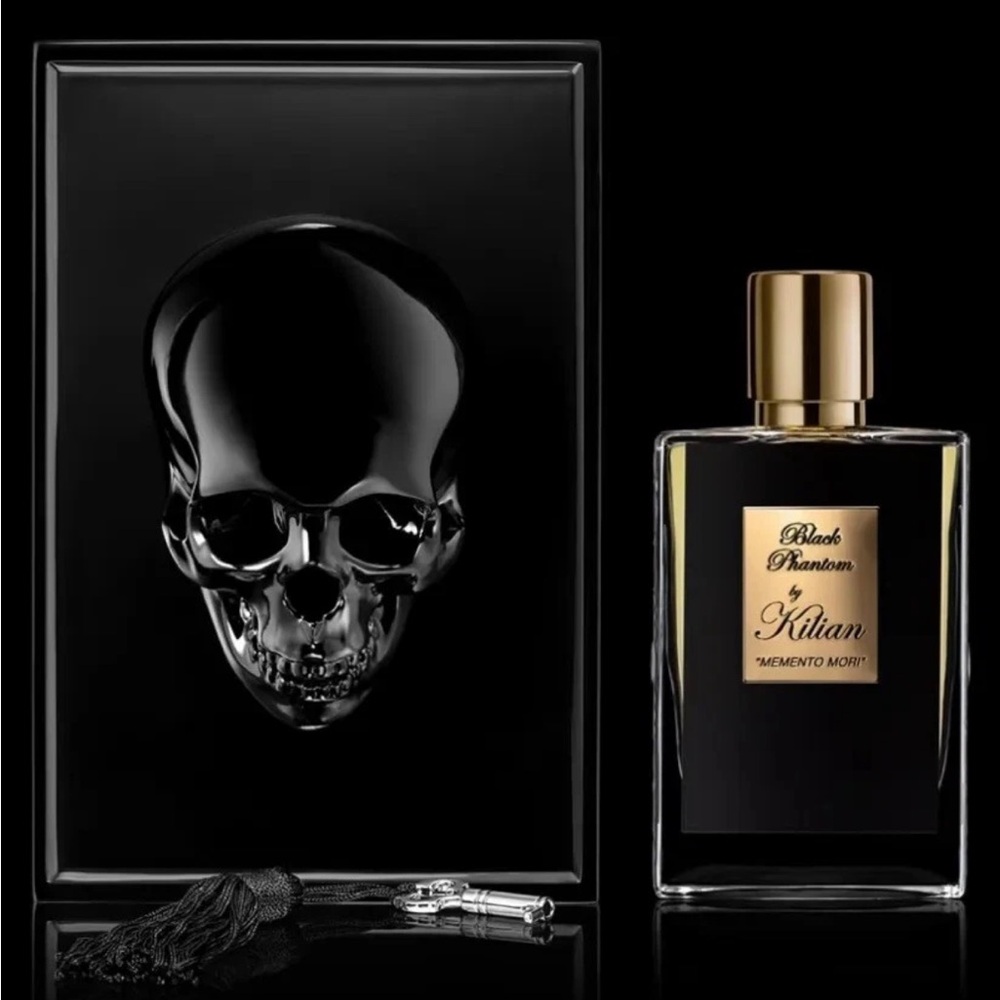 Kilian Black Phantom Memento Mori Perfume and Coffret